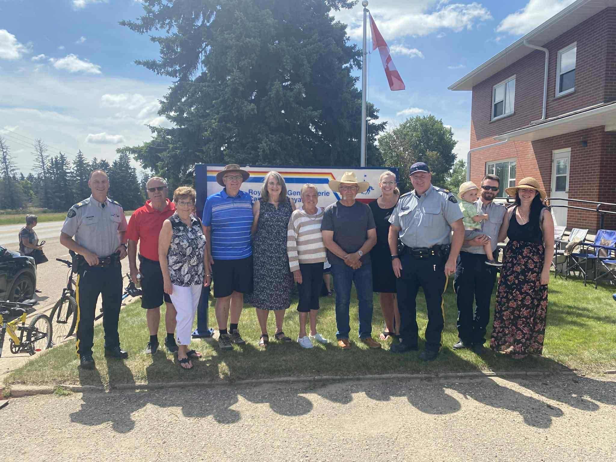 Leader RCMP Community BBQ